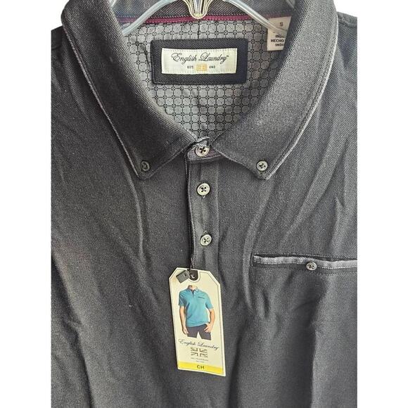 English Laundry Polo - Black & Gray - Size Small - NWT - Picture 3 of 3